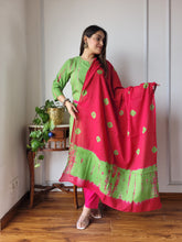 New Exclusive Collection of Hand Block Printed Stitched Cotton Suits With Cotton Dupatta in Beautiful Colours(BFSCS37)